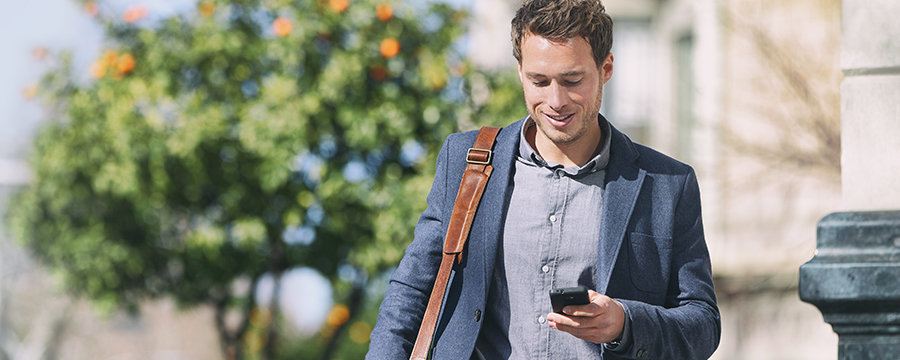 On the Move? Manage your money anywhere, anytime.